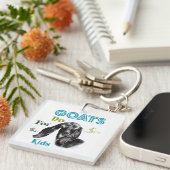 GEITEN | Doe het voor de Kinderen GetYerGoat™ Sleutelhanger (Voorkant Rechts)