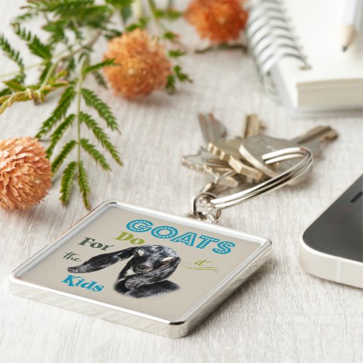GEITEN | Doe het voor de Kinderen GetYerGoat™ Sleutelhanger (Zijkant)