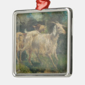 Geiten (door Vincenzo Caprile) Metalen Ornament (Links)