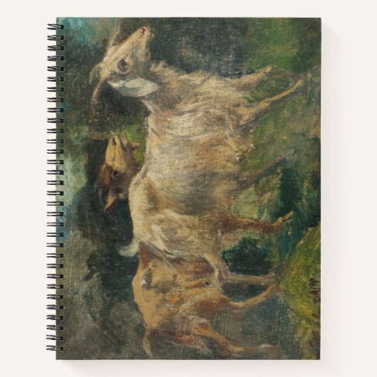 Geiten (door Vincenzo Caprile) Notitieboek (Voorkant)