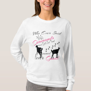 Geiten en diamanten t-shirt