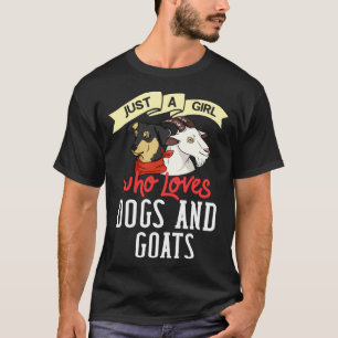 Geiten en honden t-shirt