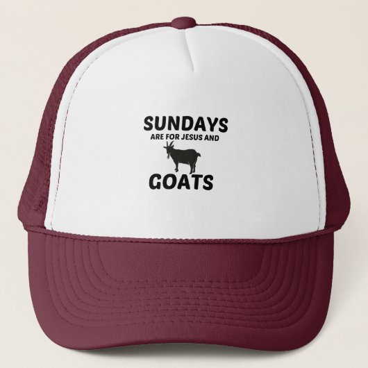 GEITEN EN JESUS ZONDAG TRUCKER PET (Voorkant)