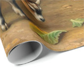 Geiten en kippen bij de Boerderij Cadeaupapier (Rol Hoek)