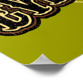 Geiten eten Alles Poster (Hoek)