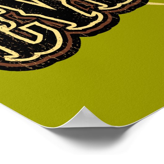 Geiten eten Alles Poster (Hoek)