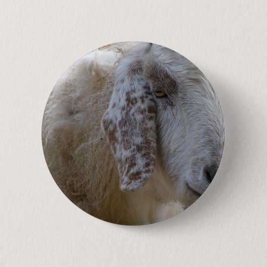 Geiten glimlachen! ronde button 5,7 cm (Voorkant)