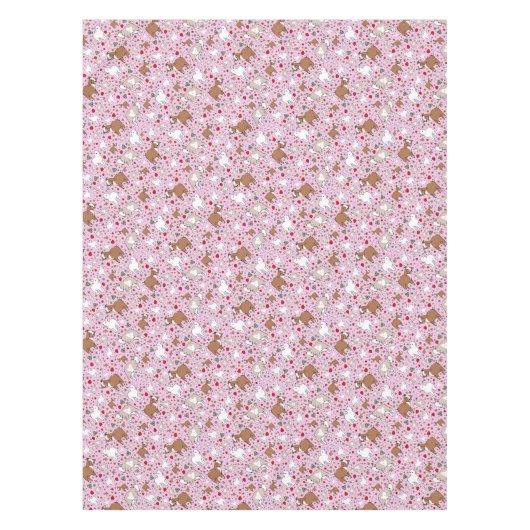 Geiten in roze tafelkleed (Voorkant)