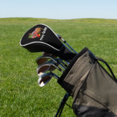 Geiten kippen en kerstbomen golfheadcover (Insitu)