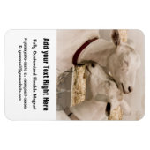 Geiten knuffelen magneet (Horizontaal)