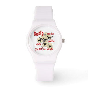 Geiten lijken op aardappelchips horloge