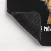 Geiten maken me blij dat ik van geit hou muismat (Hoek)