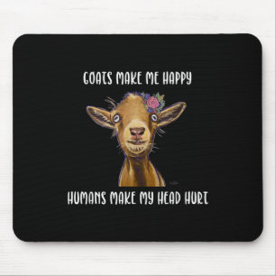 Geiten maken me gelukkig, Goat Lover Muismat
