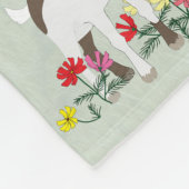 Geiten Medium Fleece Deken (Hoek)
