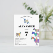 Geiten met als geboortedag beschouwd (Staand voorkant)