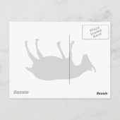 Geiten met flauwvallen briefkaart (Achterkant)