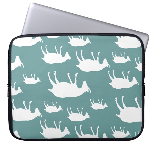 Geiten met flauwvallen laptop sleeve (Voorkant)