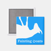 Geiten met flauwvallen magneet (Voorkant / Achterkant)