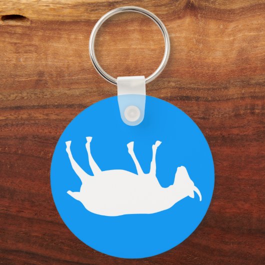 Geiten met flauwvallen sleutelhanger (Voorkant)