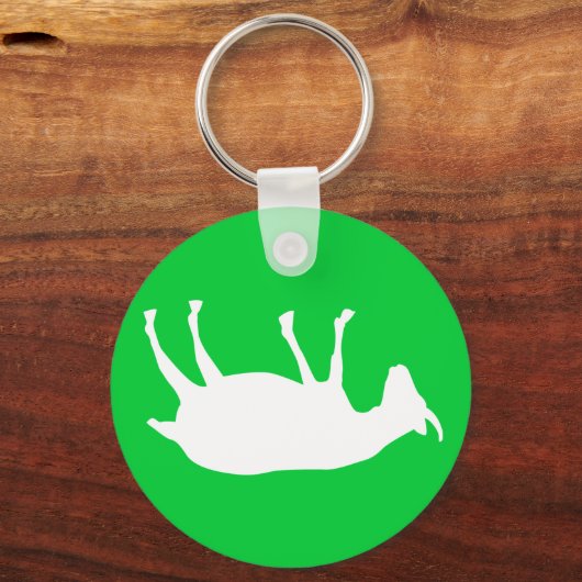 Geiten met flauwvallen sleutelhanger (Voorkant)