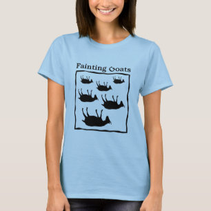 Geiten met flauwvallen t-shirt