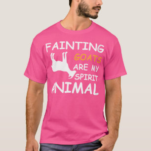 Geiten met flauwvallen zijn mijn dierlijk geitedek t-shirt