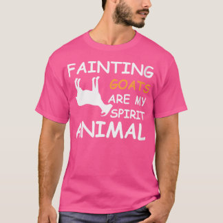 Geiten met flauwvallen zijn mijn dierlijk geitedek t-shirt