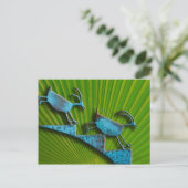 Geiten op Cactus Briefkaart (Staand voorkant)