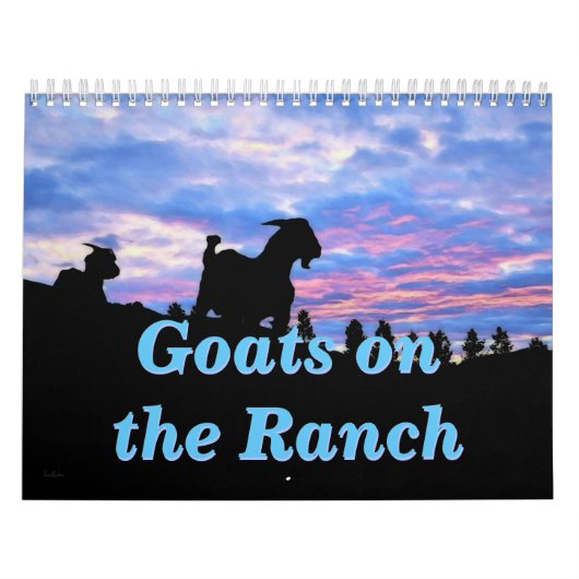 Geiten op de Ranch Kalender (Hoes)