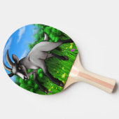 Geiten pingpongbat tafeltennisbatje (Zijkant)