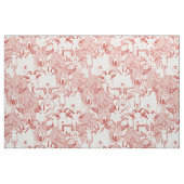 Geiten Poppy Red Natural Stof (Fat Quarter)