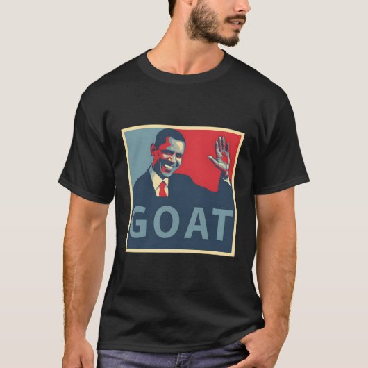 Geiten President Barack Obama 44 T-shirt (Voorkant)