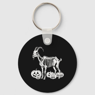 Geiten Skelet Verjaardag Halloween Mannen Vrouwen Sleutelhanger