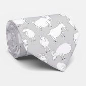 Geiten spelen - Grijs Stropdas (Opgerold)