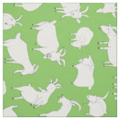 Geiten spelen - Groen Stof (Swatch)