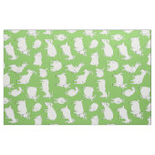 Geiten spelen - Groen Stof (Fat Quarter)