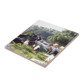 Geiten Tegeltje (Zijkant)