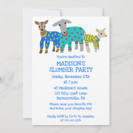 Geiten van de Kinder partij van Pajamas Kaart