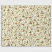 Geiten van geel cadeaupapier (Vlak)