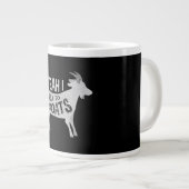 Geiten van geit grote koffiekop (Voorkant rechts)