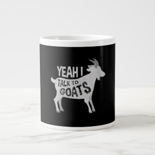 Geiten van geit grote koffiekop