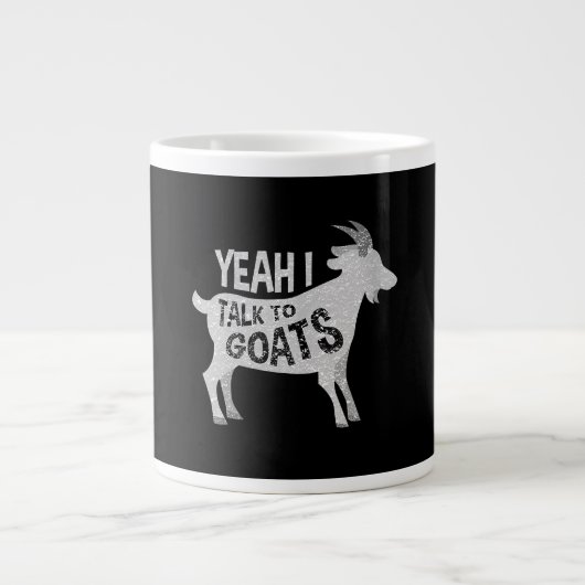 Geiten van geit grote koffiekop (Voorkant)