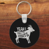 Geiten van geit sleutelhanger (Voorkant)