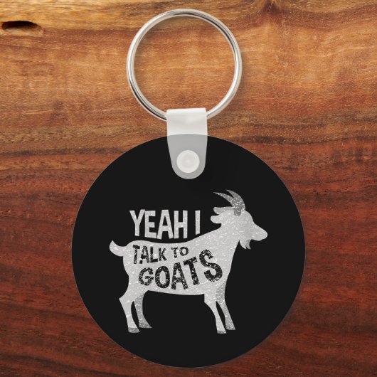 Geiten van geit sleutelhanger (Voorkant)