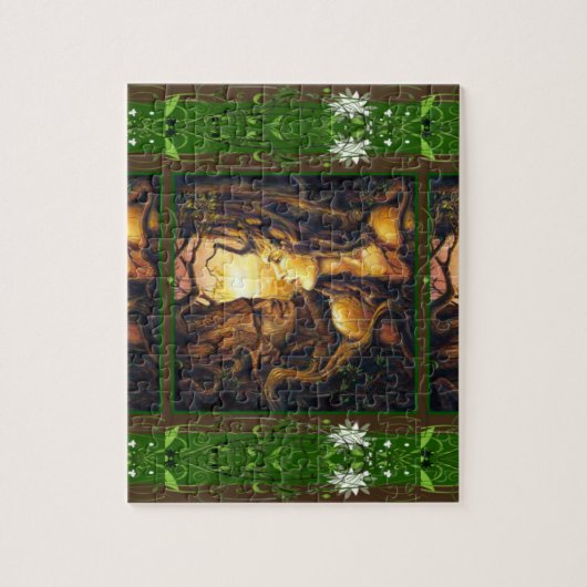 Geiten van het bos legpuzzel (Verticaal)