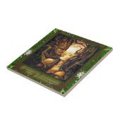 Geiten van het bos tegeltje (Zijkant)