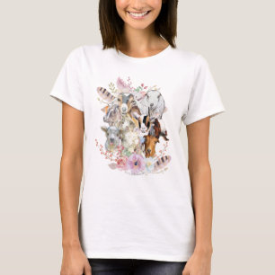 GEITEN   Waterverf Geitenportretten GetYerGoat™ T-shirt