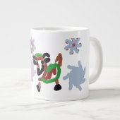 Geiten winter grote koffiekop (Voorkant rechts)