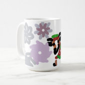 Geiten winter koffiemok (Voorkant links)
