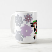Geiten winter koffiemok (Voorkant links)